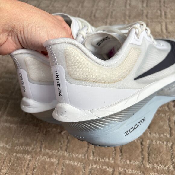 Nike Zoom Fly 6 Running Shoes Sneakers Women's 10  White Black Racing FN8455-104 - Picture 9 of 11